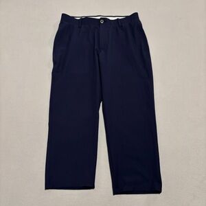 Under Armour‎ Golf Tapered Pants Performance Stretch Chino Blue Mens 32x34